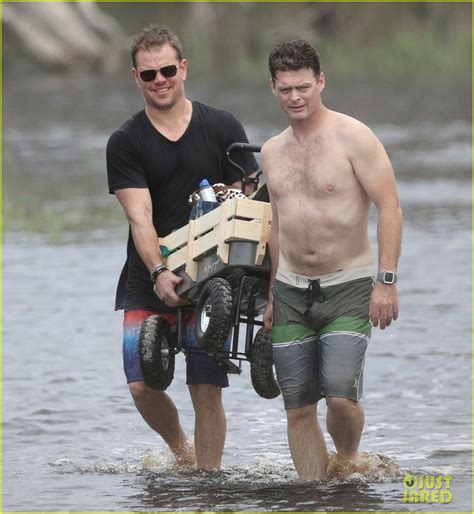 Matt Damon with bikini